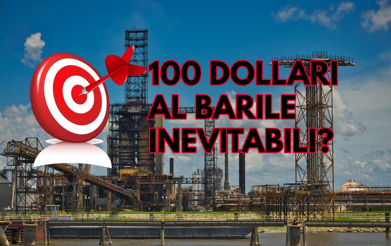 impianto petrolifero e target 100 dollari