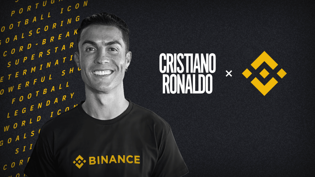 accordo Binance Cristiano Ronaldo