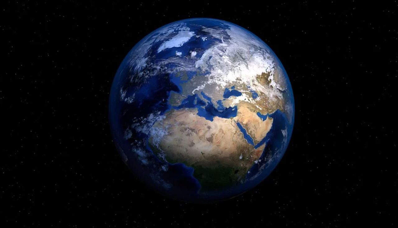 Pianeta Terra visto dallo spazio