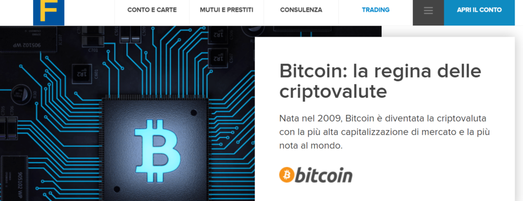 fineco bitcoin