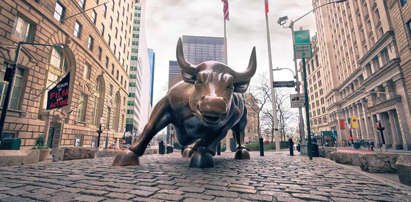 il toro della borsa di Wall Street