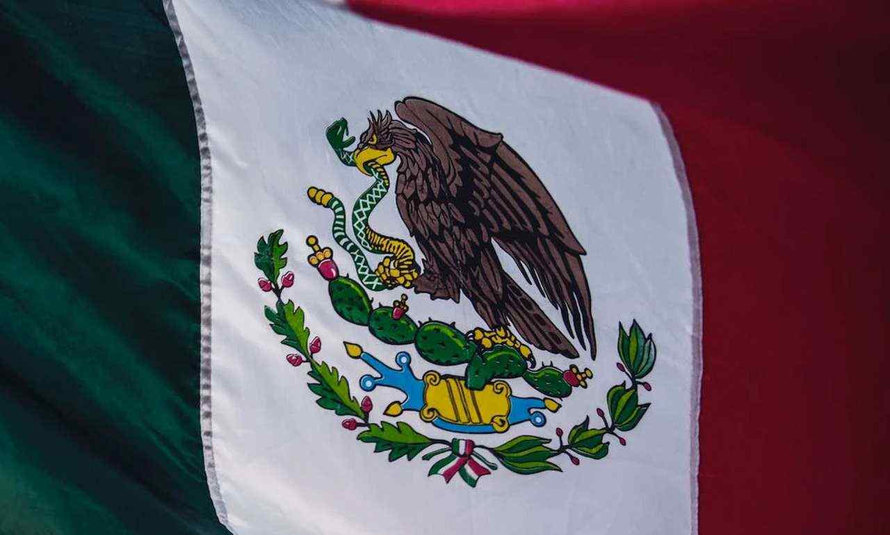 la bandiera del Messico