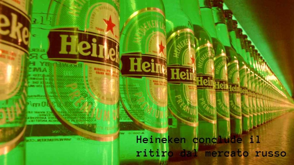 Heineken lascia la Russia