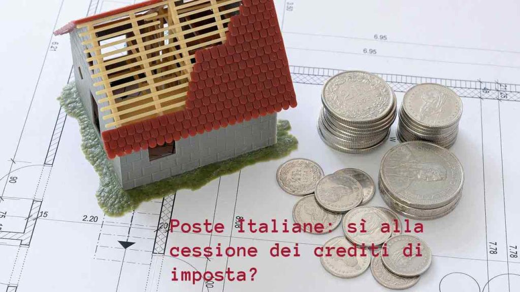 Poste Italiane cessione dei crediti di imposta 1