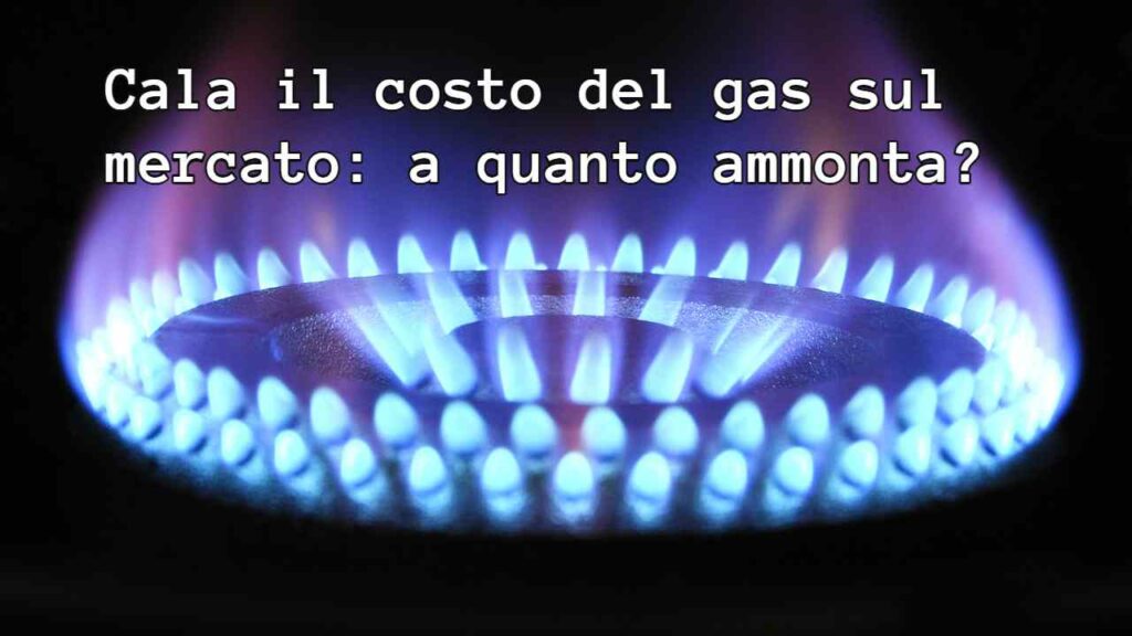 calo prezzo gas