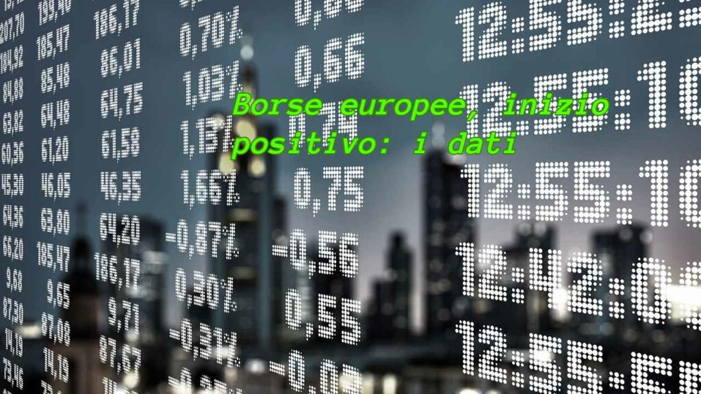 Borse europee in positivo