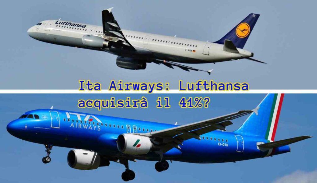 Lufthansa acquista quote Ita Airways 1 1