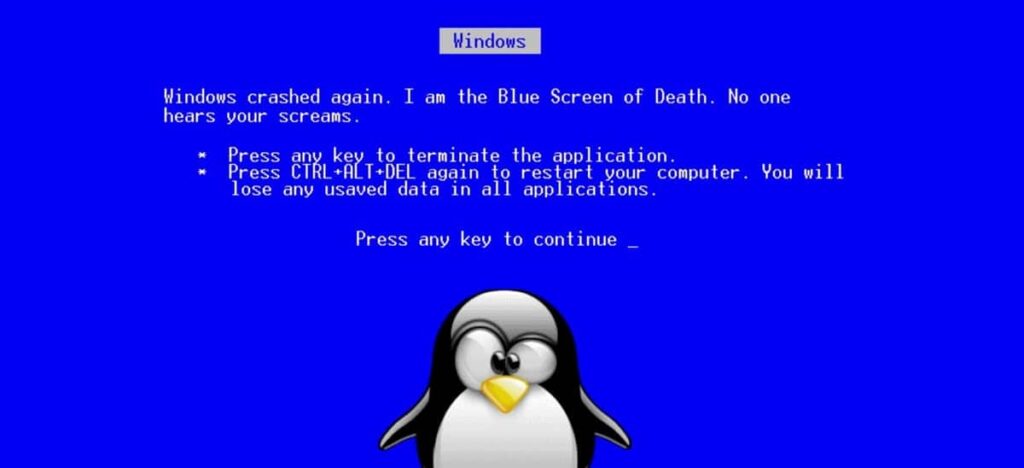 systemd bsod