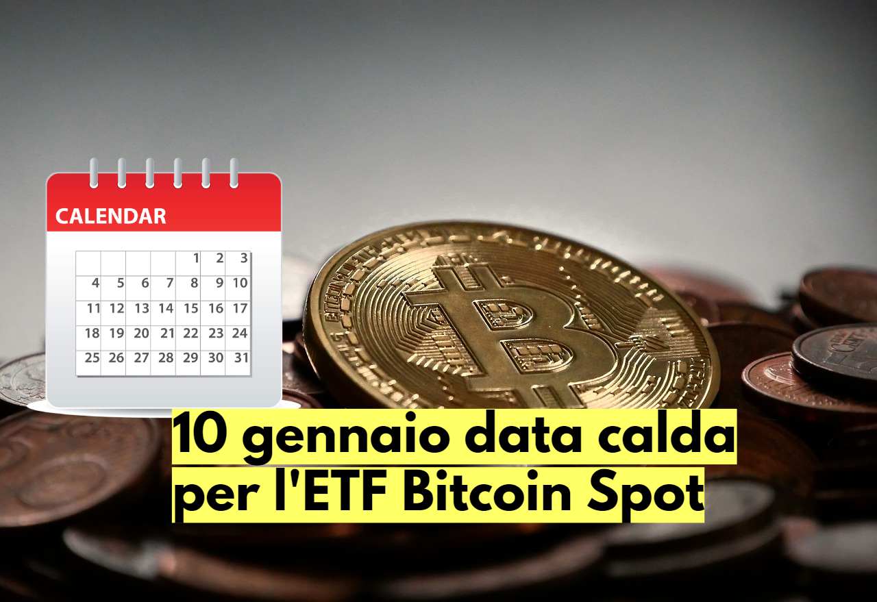 Bitcoin con calendario