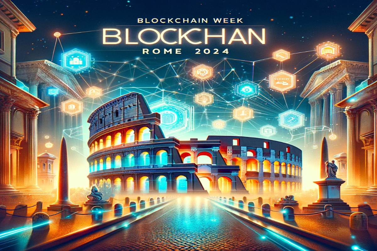 locandina BlockChain Week Rome