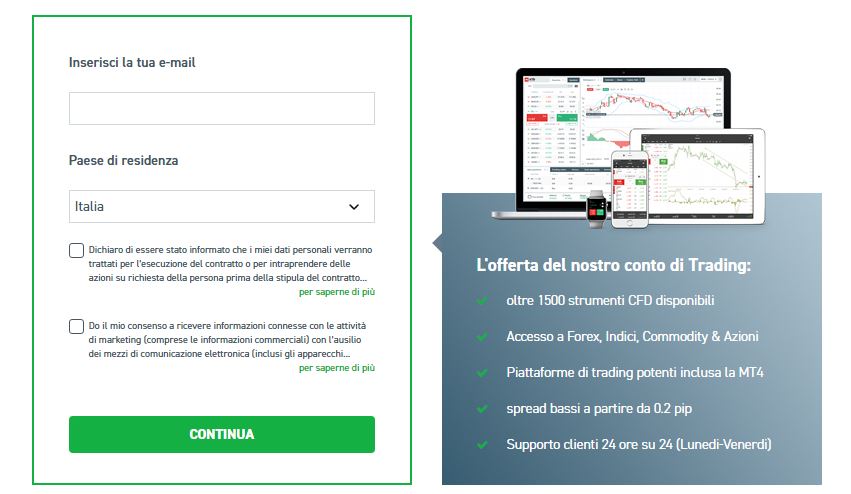 xtb conto