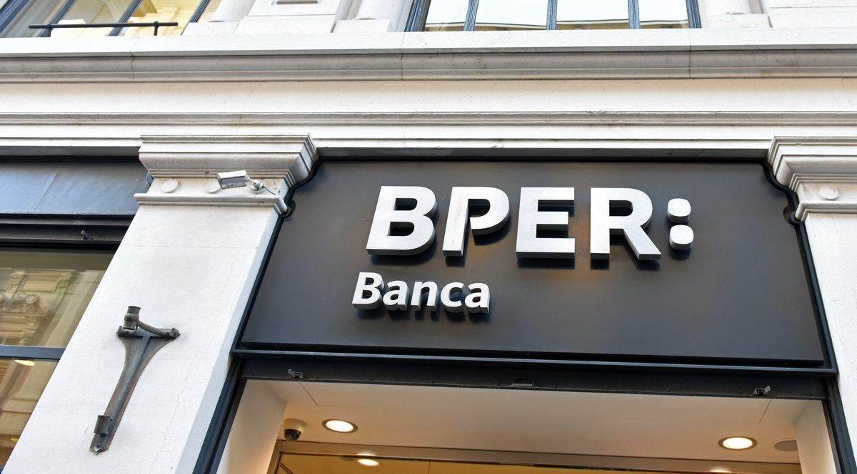 una sede di BPER Banca con insegna