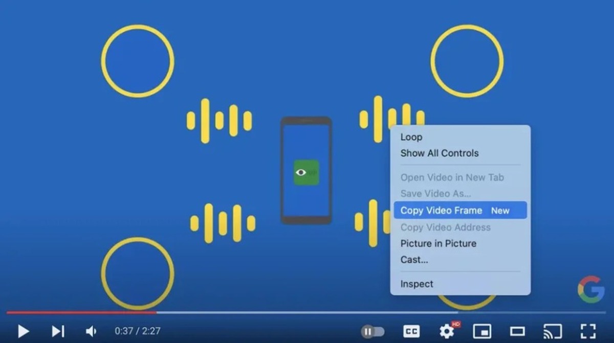 Guida per copiare i frame dei video su Google Chrome