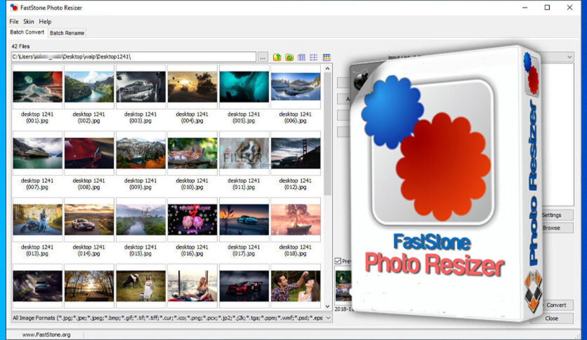 Software GRATIS per il ridimensionamento delle foto