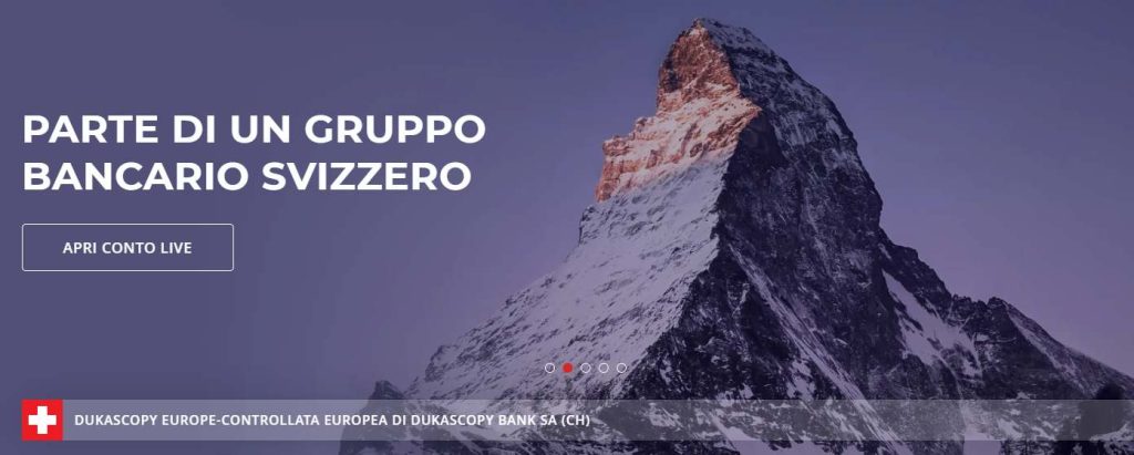 rapporto tra Dukascopy Europe e Dukascopy Bank