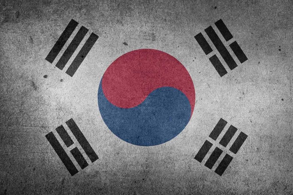 bandiera della Corea del Sud