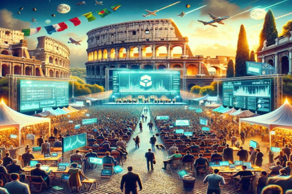 colosseo e appassionati di crypto