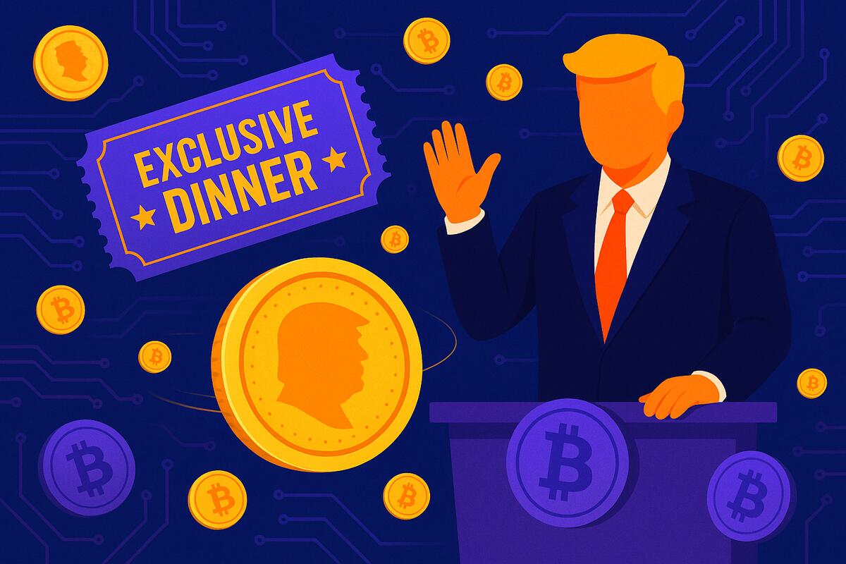 Il caso del $TRUMP Coin: tra politica, cripto e cena privata con l’ex presidente