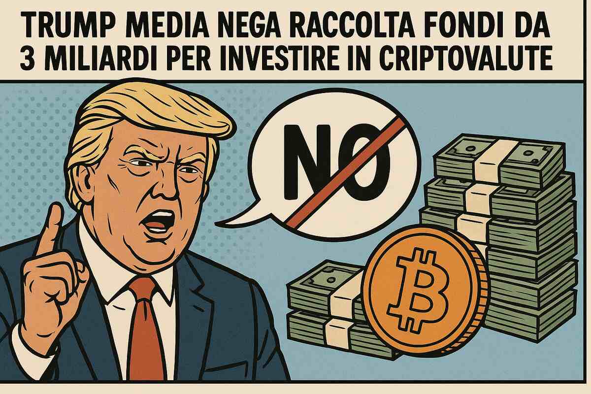 Trump Media nega raccolta fondi da 3 miliardi per investire in criptovalute