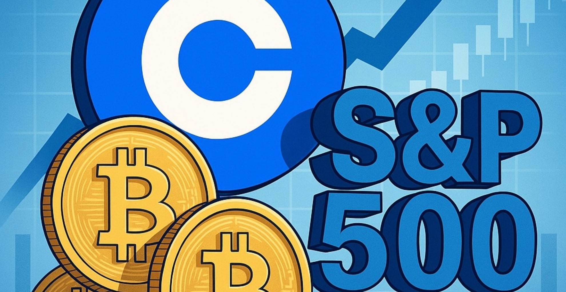 coinbase, s&p500, coin, cripto, crypto, criptovalute, wall street, bitcoin