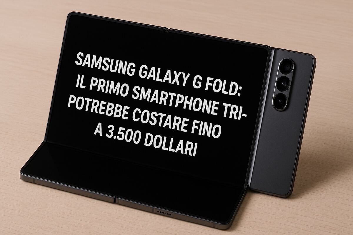 Il tri-fold di Samsung sarà molto costoso