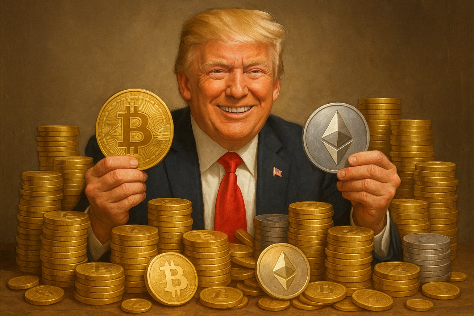 trump, bitcoin, btc, eth, ethereum, etf bitcoin, etf ethereum, etf cripto, trump media