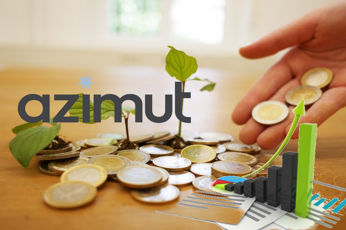 risparmio in gestione e logo di Azimut
