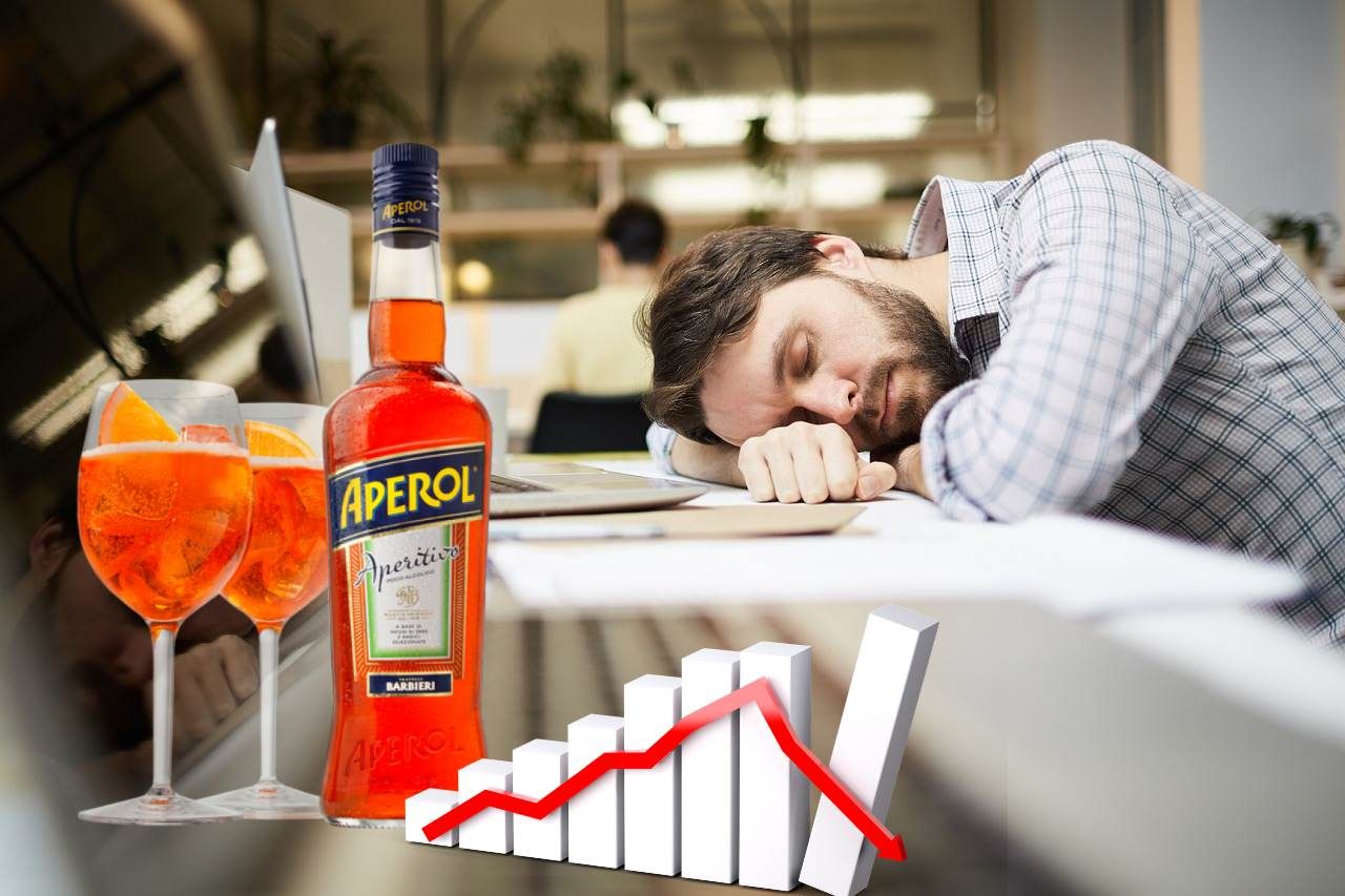 trader deluso e grafico al ribasso