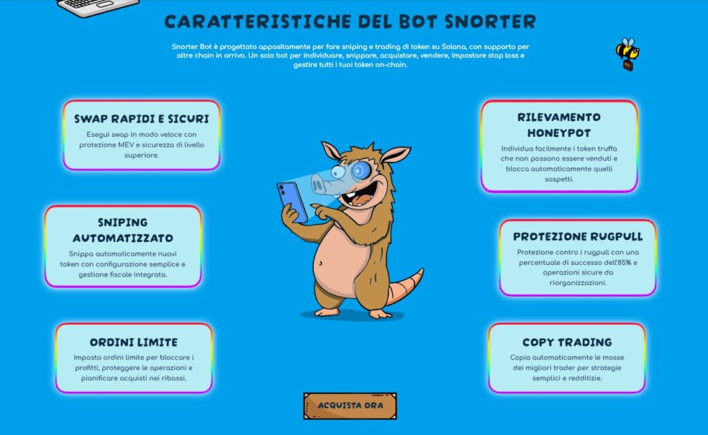 snorter, bot cripto, cripto, crypto, criptovalute