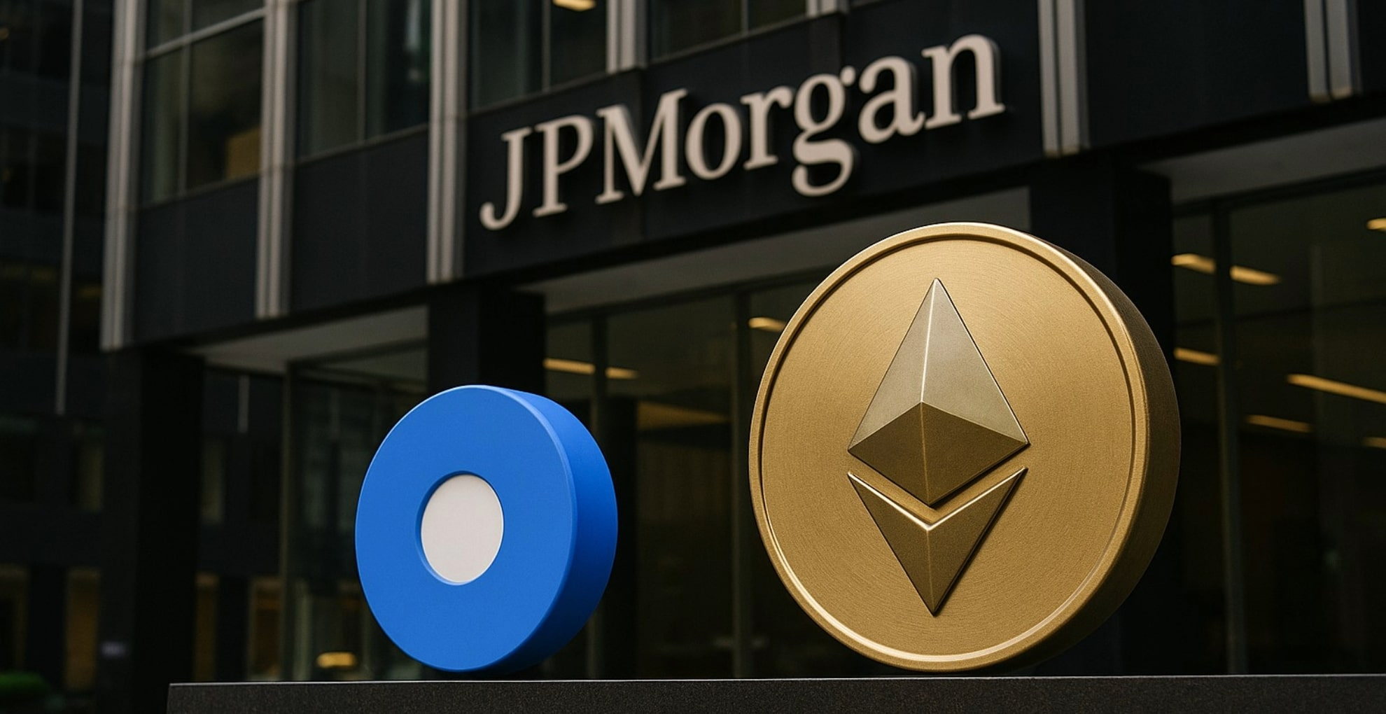 JPMorgan, cripto, base, ethereum, crypto, criptovalute, layer2