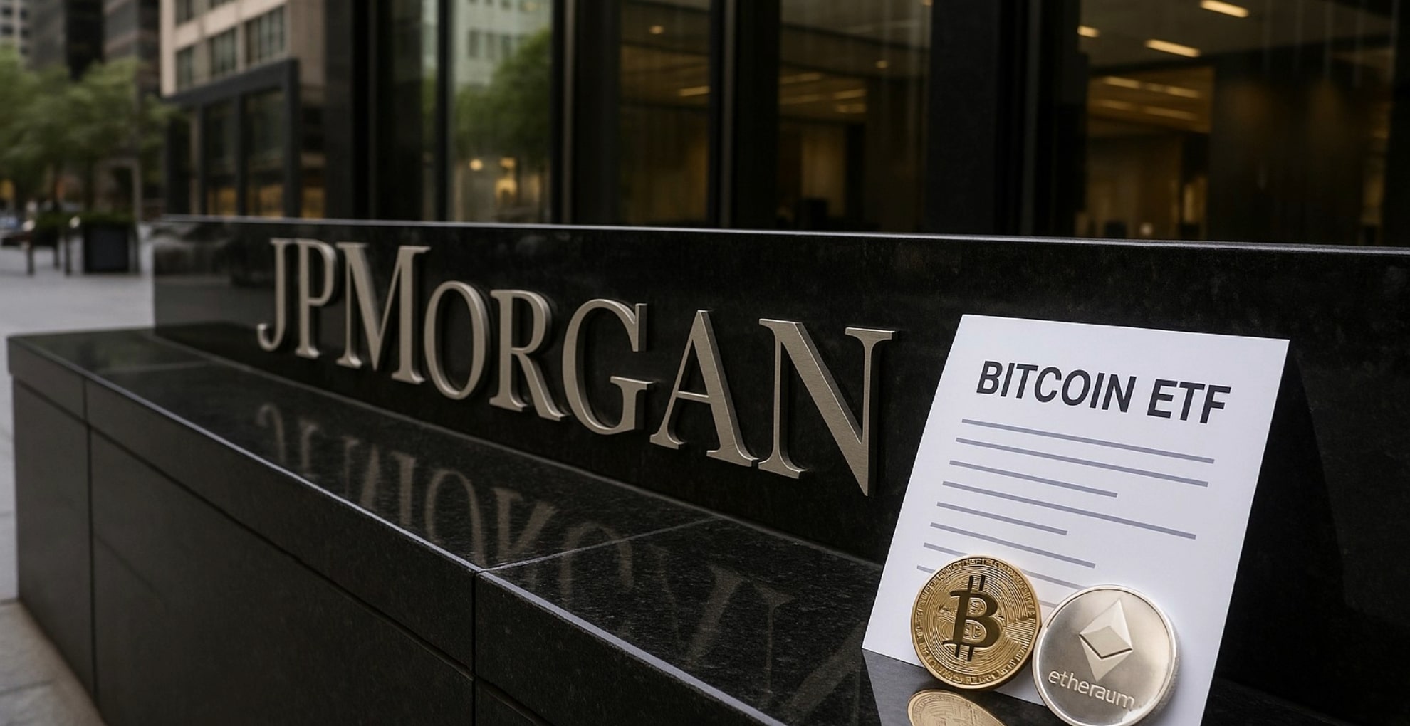 jpmorgan, bitcoin, etf bitcoin, cripto, criptovalute, crypto, etf btc