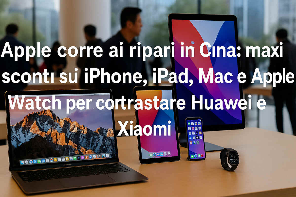 Apple sconta gli iPhone in Cina