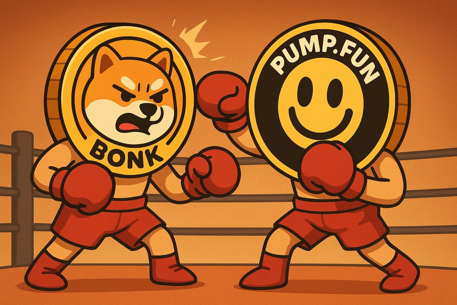 BONK, pump.fun, meme coin, solana, crypto, cripto, criptovalute, letsbonk