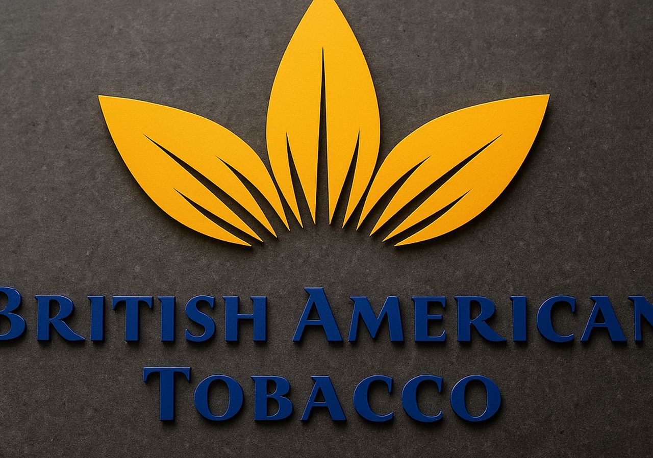 Logo e scritta British American Tobacco