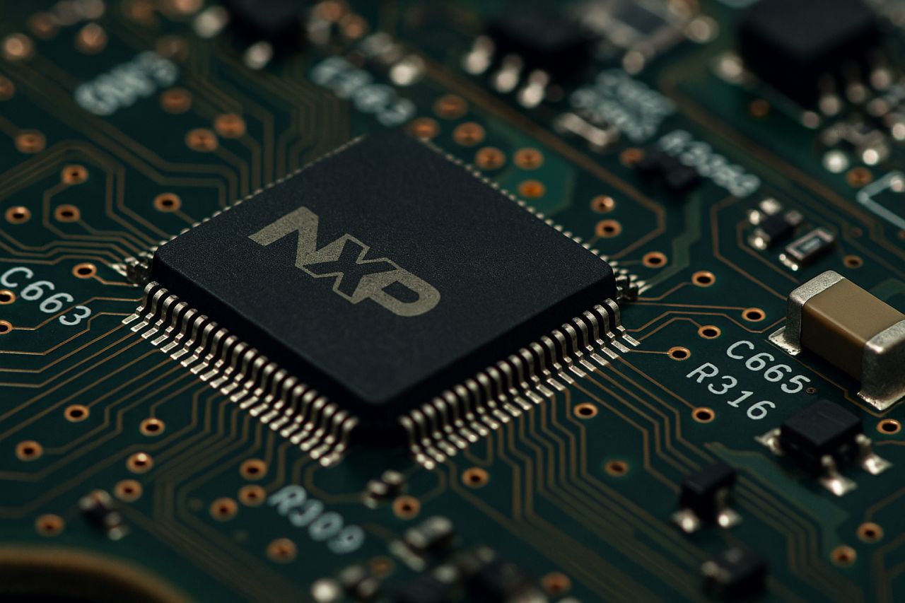 una scheda elettronica
