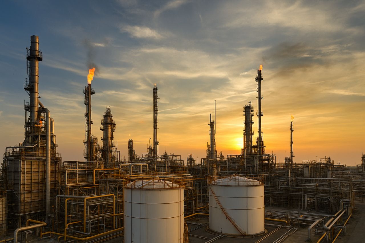 Una centrale energetica