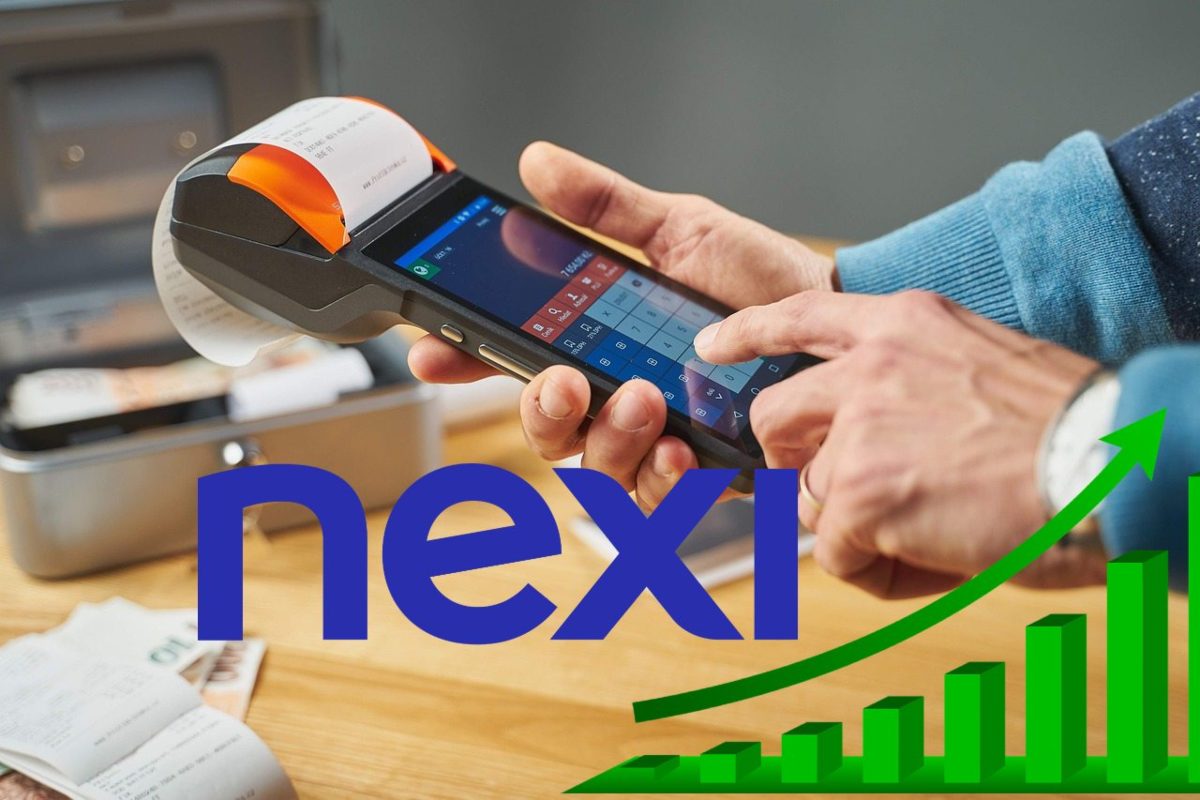 grafico con logo di Nexi