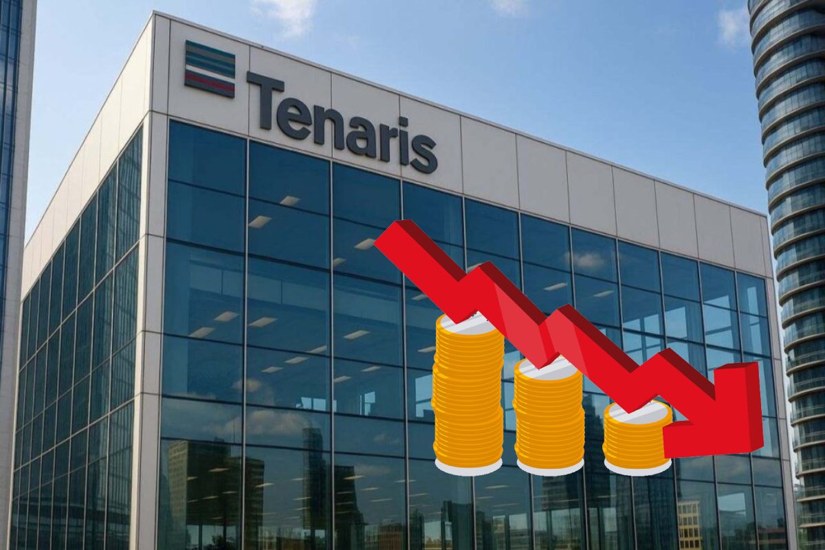 insegna Tenaris su palazzo