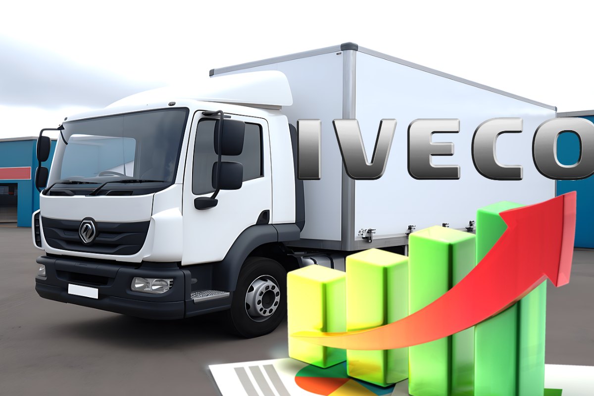 logo di Iveco su camion