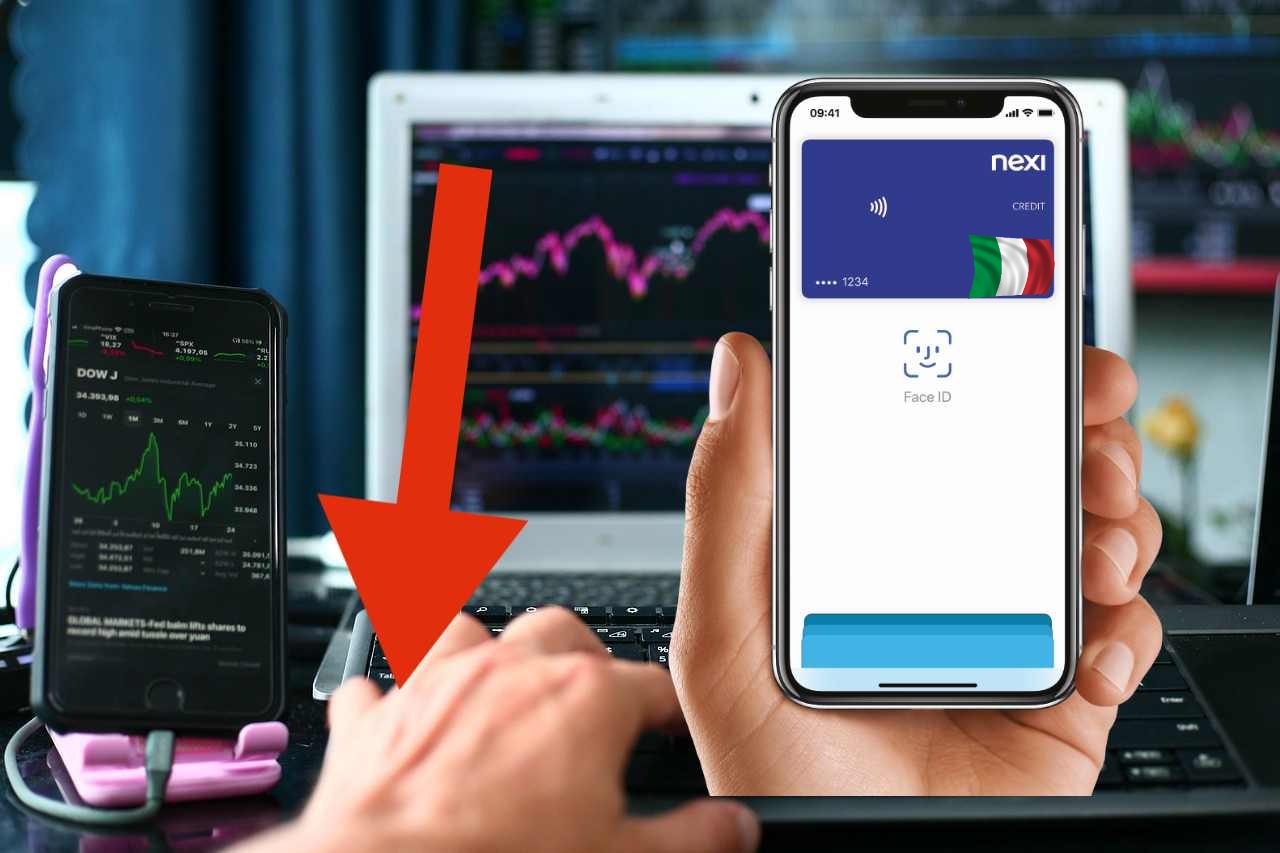carta Nexi su smartphone