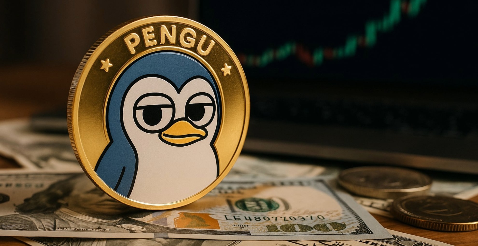 pengu, meme coin, nft, crypto, cripto, criptovalute