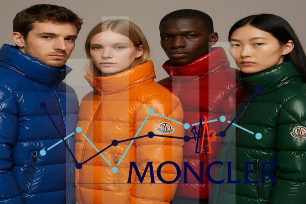 giovani con piumini Moncler