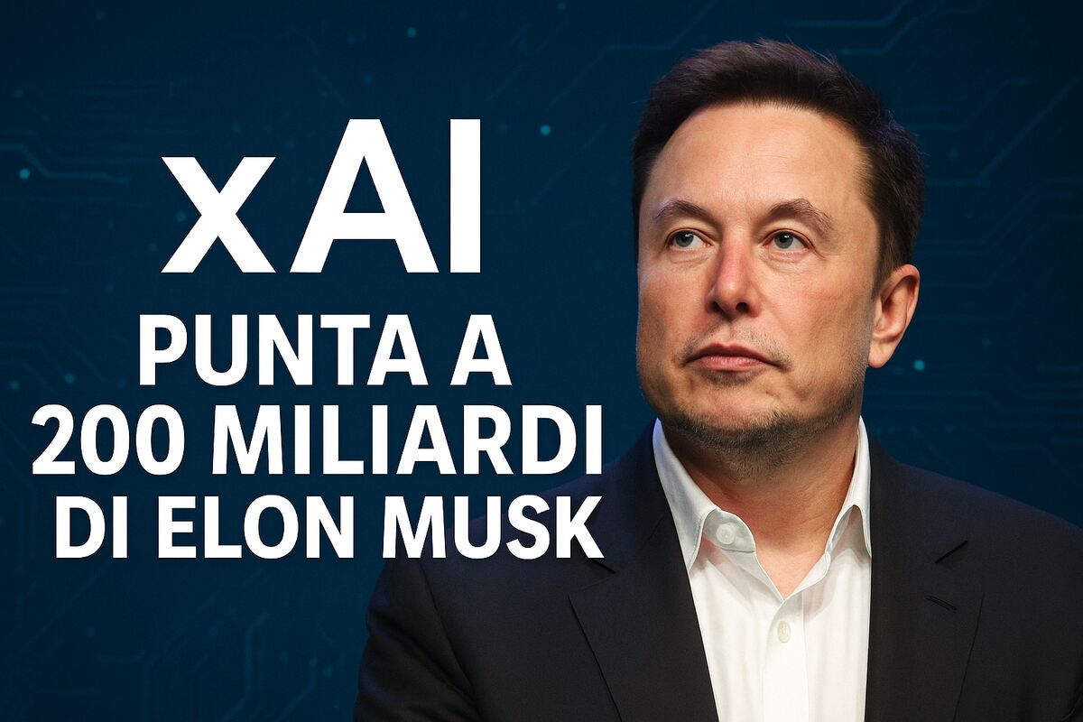 xAI punta a 200 miliardi
