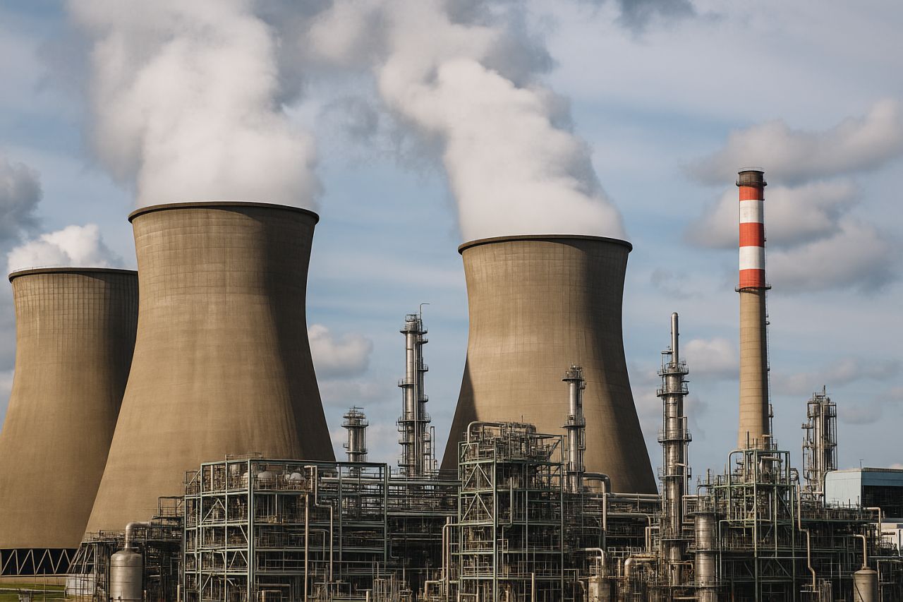 uno stabilimento di produzione di prodotti chimici