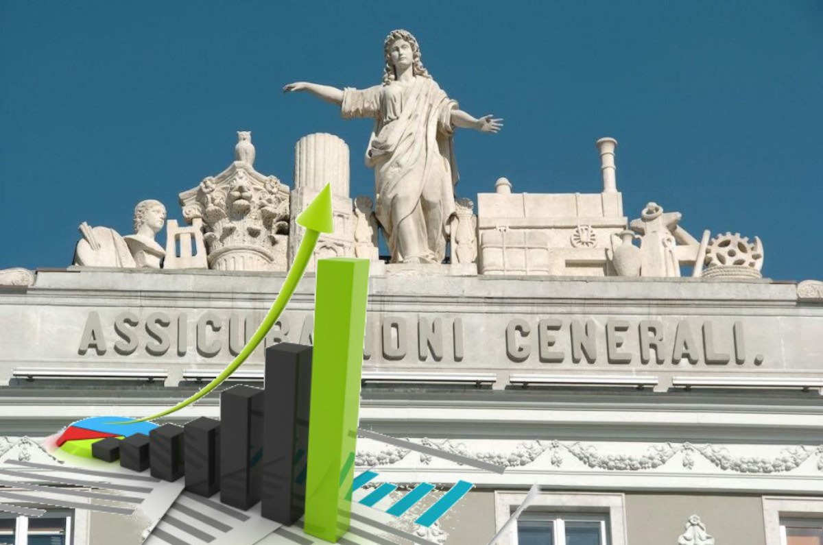 insegna Generali e grafico