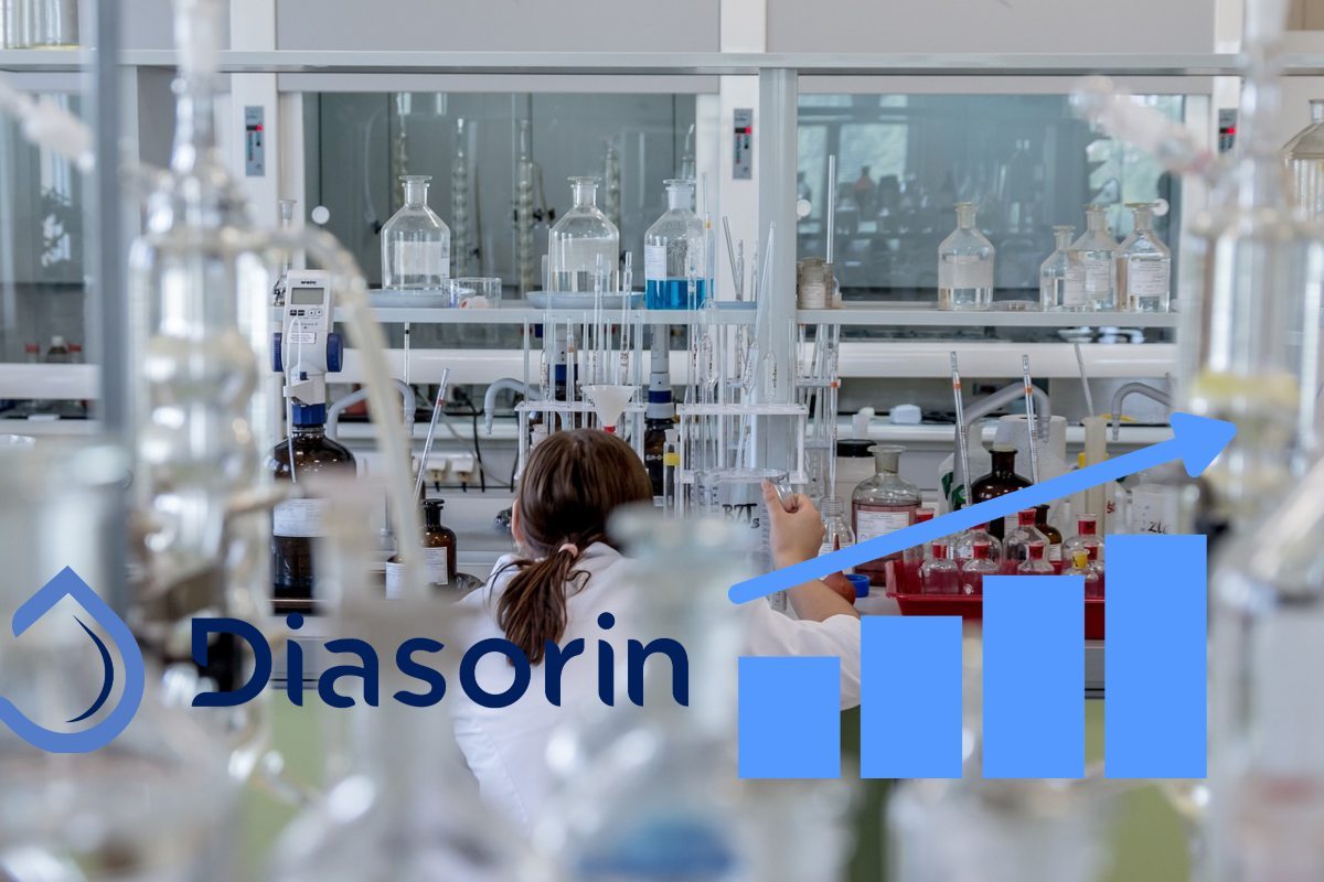 laboratorio diagnostica e logo di Diasorin