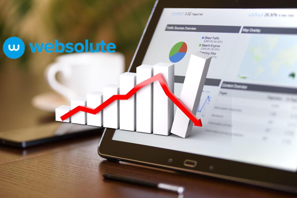 schermata Analytics e logo Websolute