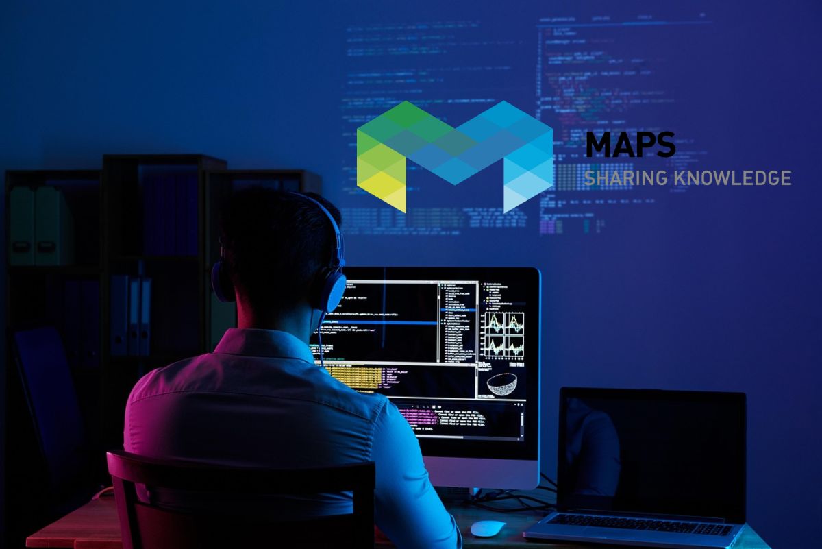 software e logo MAPS