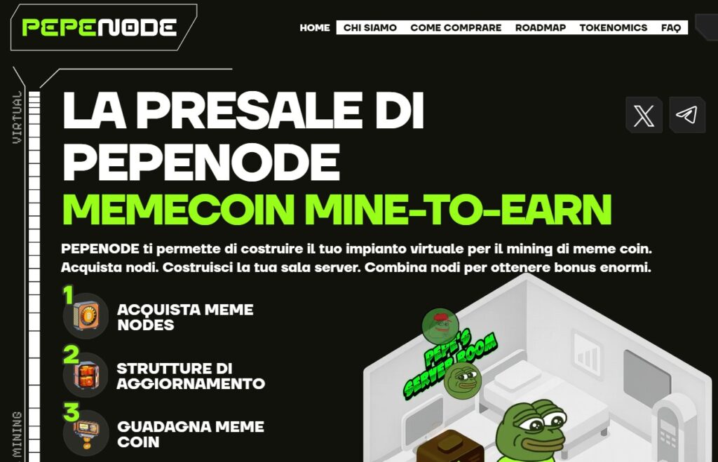 meme coin, pepenode, pepe, crypto, cripto, criptovalute, memecoin