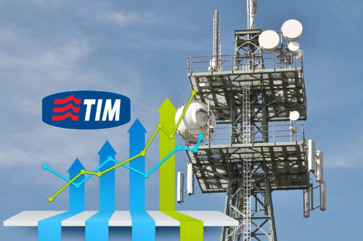 antenna tlc e logo TIM